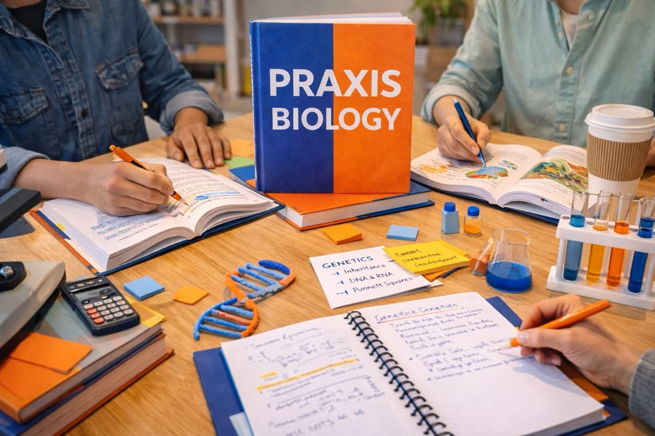Praxis Biology exam preparation - biology content knowledge tutoring and test strategies