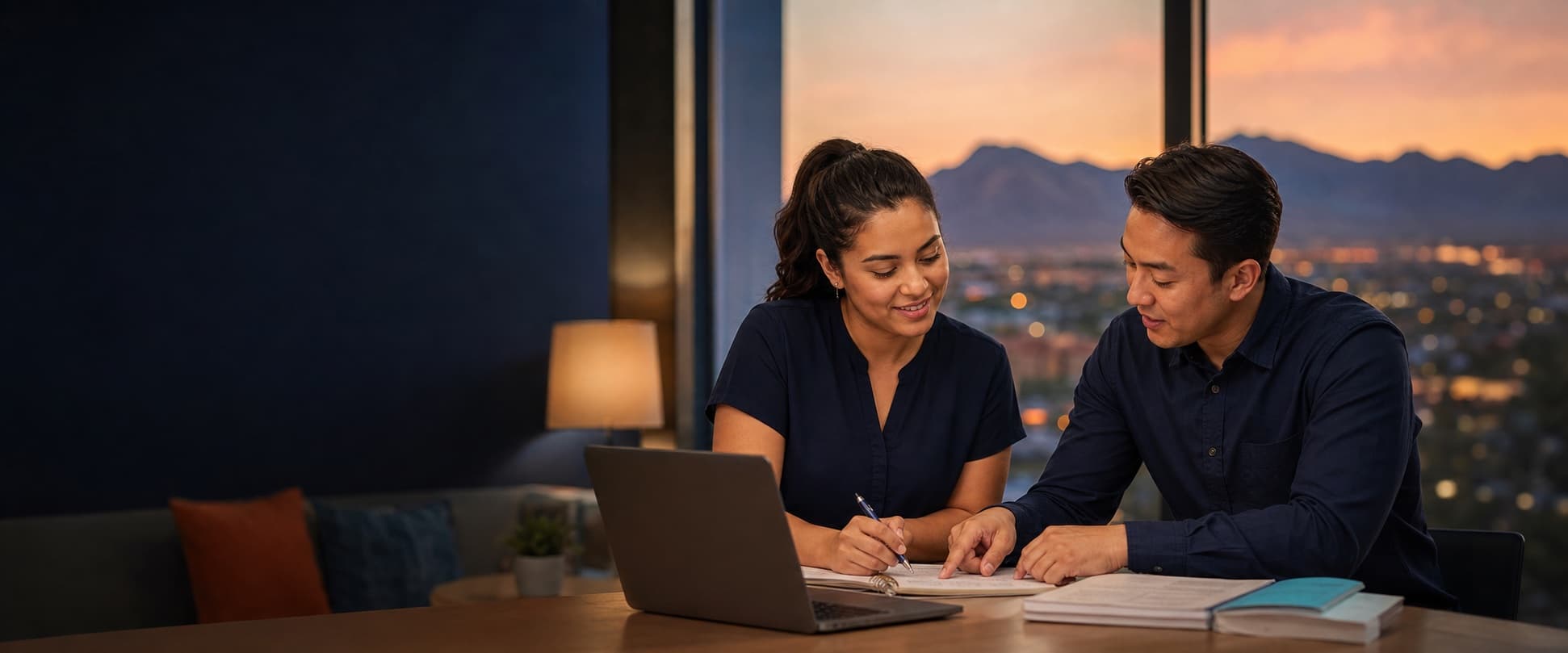 Nevada teacher candidate preparing for a Praxis exam with an online tutor